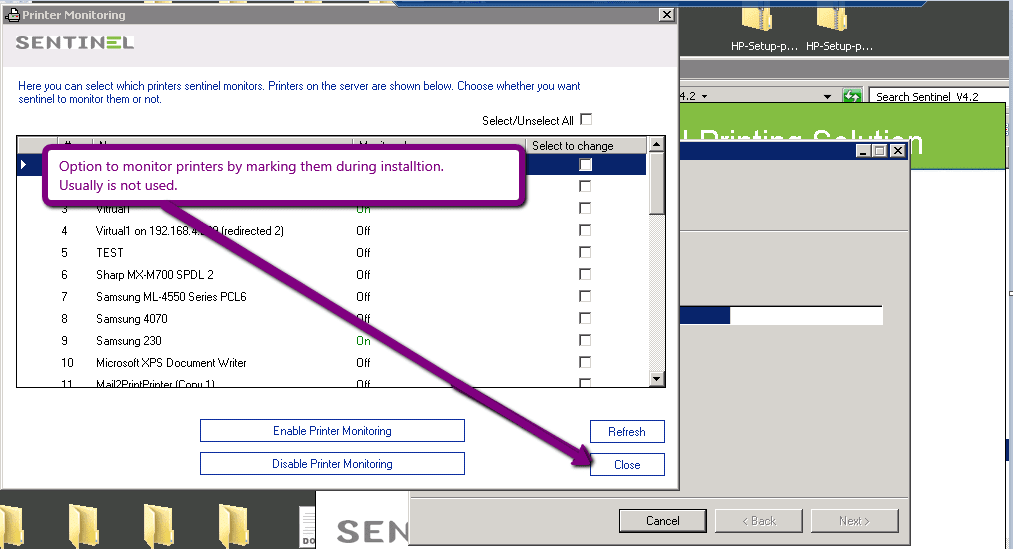 Print Management Software Installation